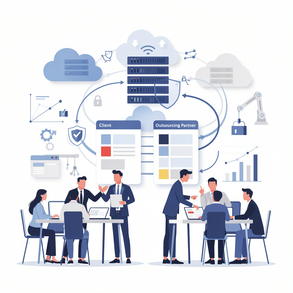 Ilustración de por qué tercerizar servicios IT